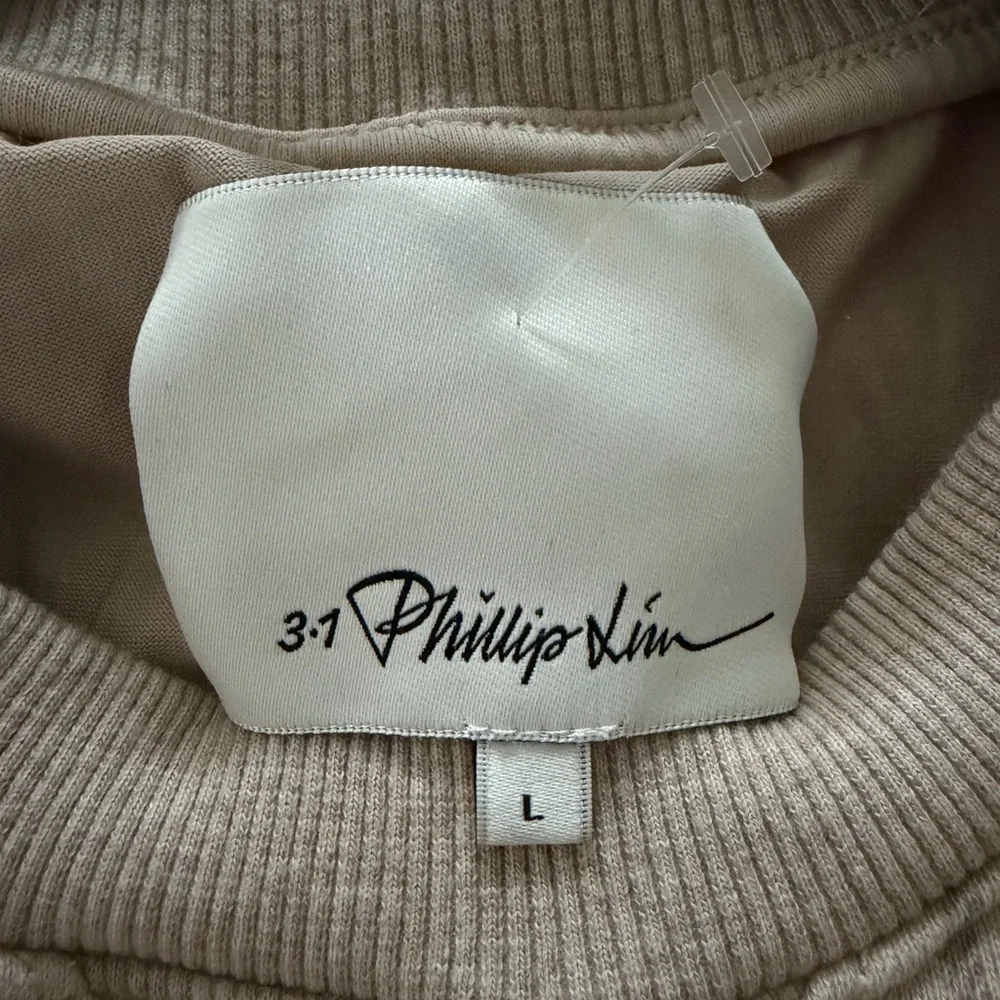 3.1 Phillip Lim Blue and White Striped Midi Shirt Dress - Picture 5 of 12